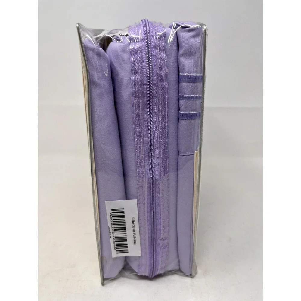 Elegant Comfort Bed Sheet Set FULL Lilac Purple Comfort Soft Touch